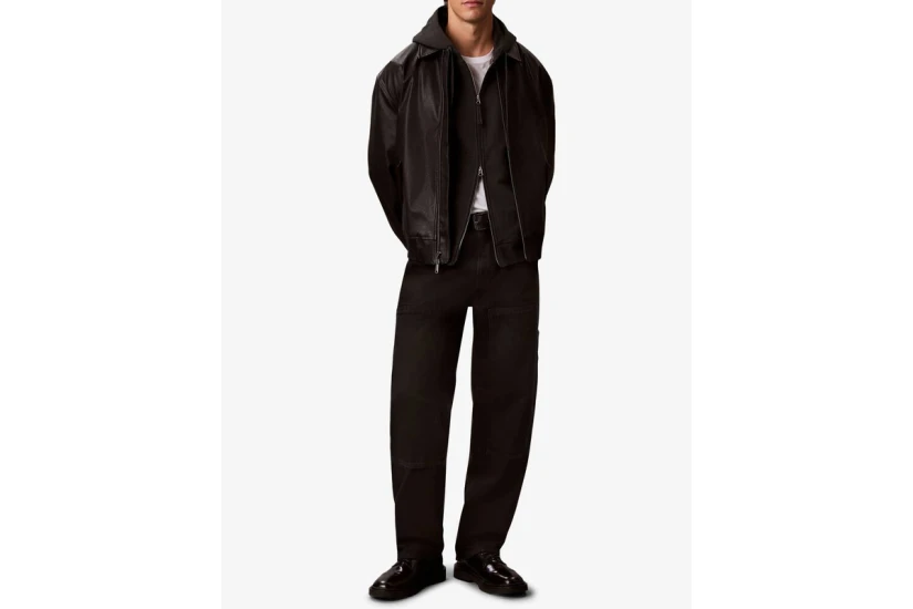 Calvin Klein Ls Eu 350Terry Badge Fz Hoodie (LV04RJ202G 8MN)