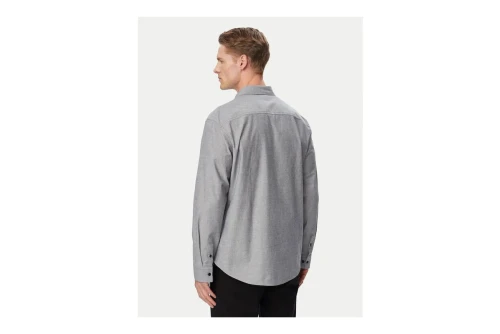 Calvin Klein Solid Classic Oxford Πουκάμισο Μακρυμάνικο Ανδρικό (LV140EM125 CEF)