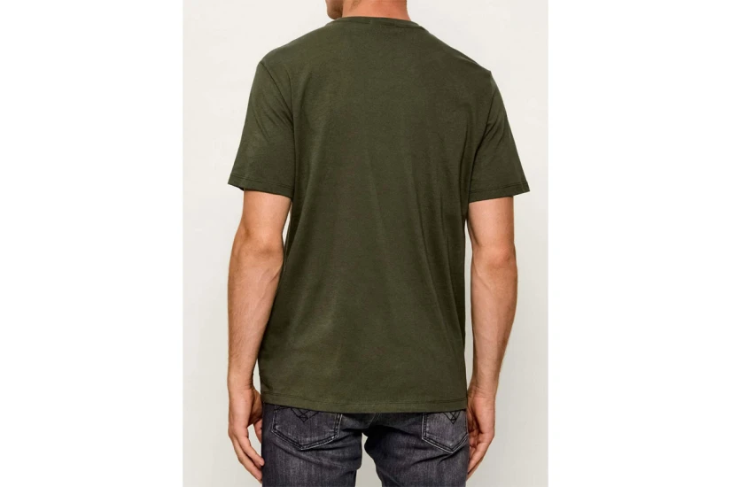 Calvin Klein Monogram Logo Embroidery T-Shirt Ανδρικό (LV14RD254G LI1)