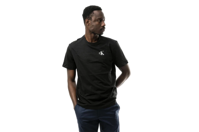 Calvin Klein Ανδρικό Κοντομάνικο T-Shirt Μαύρο