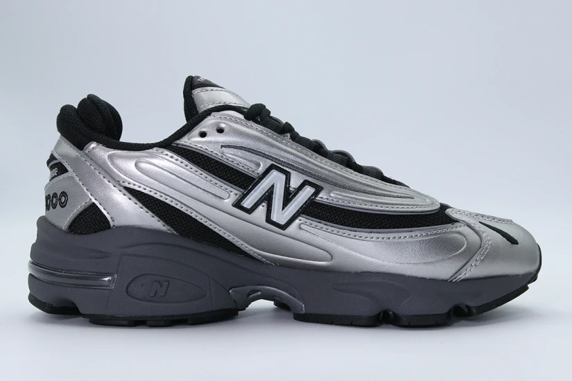 New Balance 1000 Unisex Sneakers Ασημί, Μαύρα, Ανθρακί