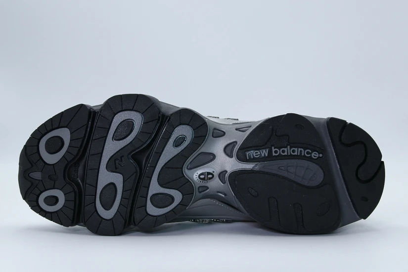 New Balance 1000 Unisex Sneakers Ασημί, Μαύρα, Ανθρακί