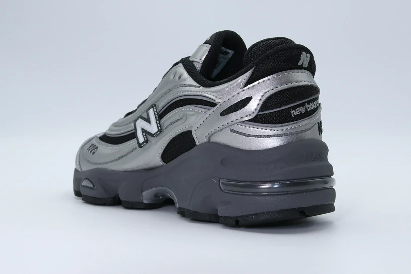 New Balance 1000 Unisex Sneakers Ασημί, Μαύρα, Ανθρακί