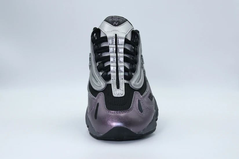 New Balance 1000 Unisex Sneakers Ασημί, Μαύρα, Μωβ, Ανθρακί