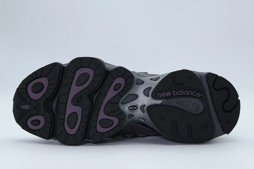 New Balance 1000 Unisex Sneakers Ασημί, Μαύρα, Μωβ, Ανθρακί