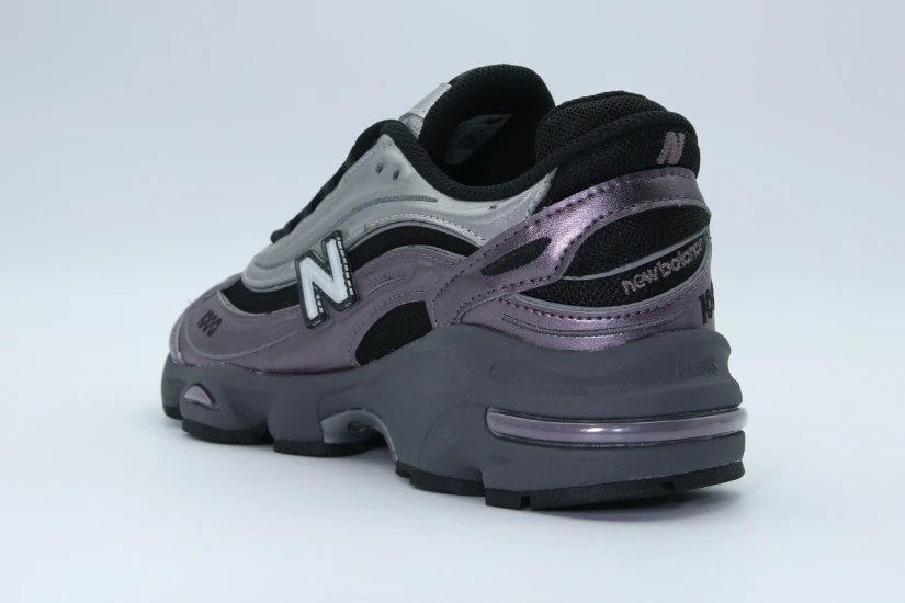 New Balance 1000 Unisex Sneakers Ασημί, Μαύρα, Μωβ, Ανθρακί