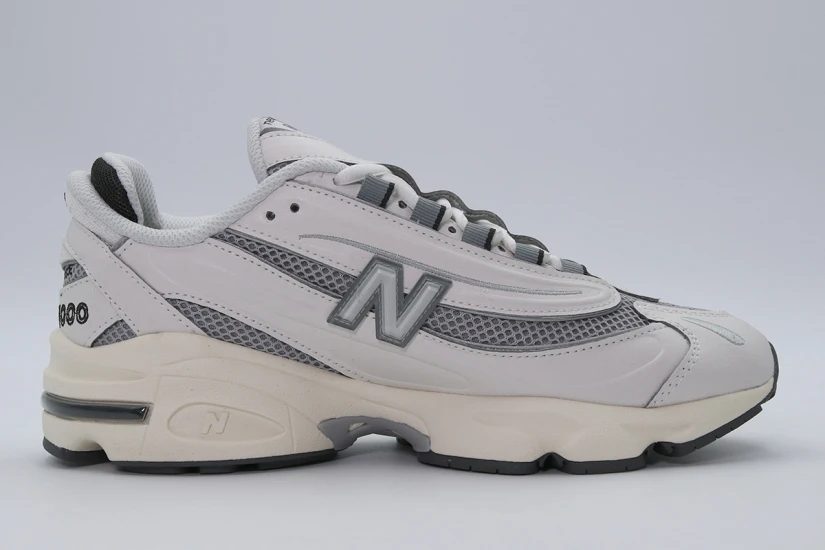 New Balance 1000 Unisex Sneakers Εκρού, Γκρι