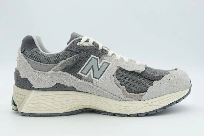 New Balance 2002R Ανδρικά Sneakers Γκρι, Γκρι Σκούρο, Εκρού