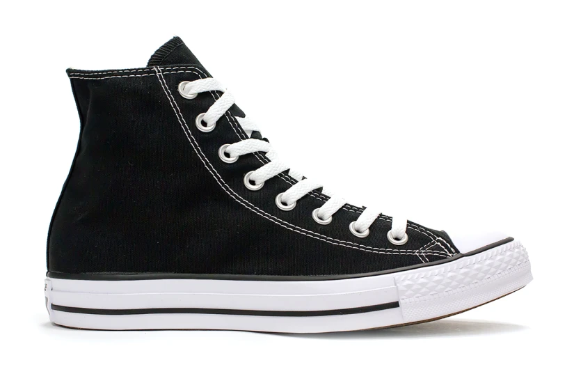 Converse Chuck Taylor All Star Unisex Sneakers Μαύρα, Λευκά