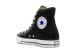 Converse Chuck Taylor All Star Unisex Sneakers Μαύρα, Λευκά