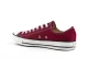 Converse Chuck Taylor All Star Classic Sneakers Μπορντό, Λευκά