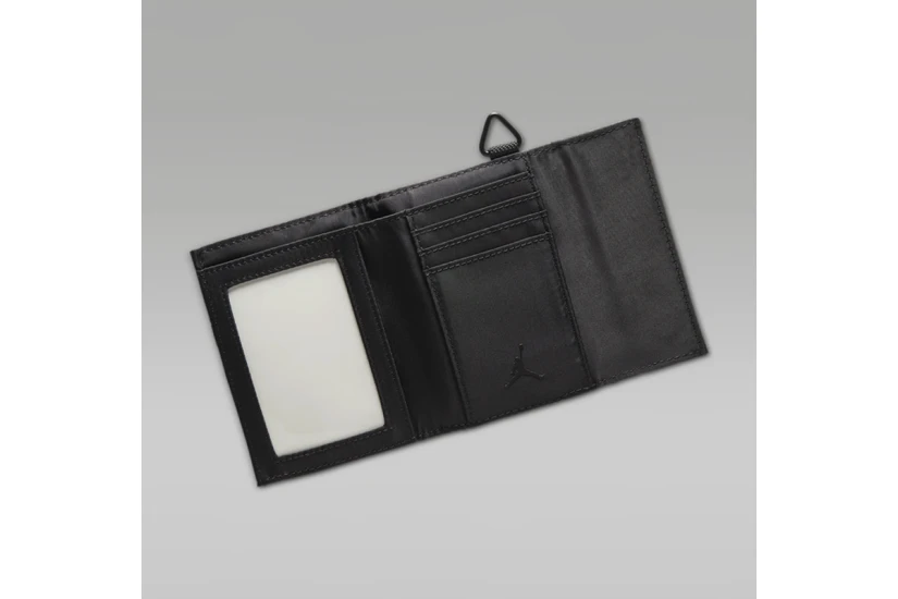 Jordan Flight Trifold Πορτοφόλι Μαύρο