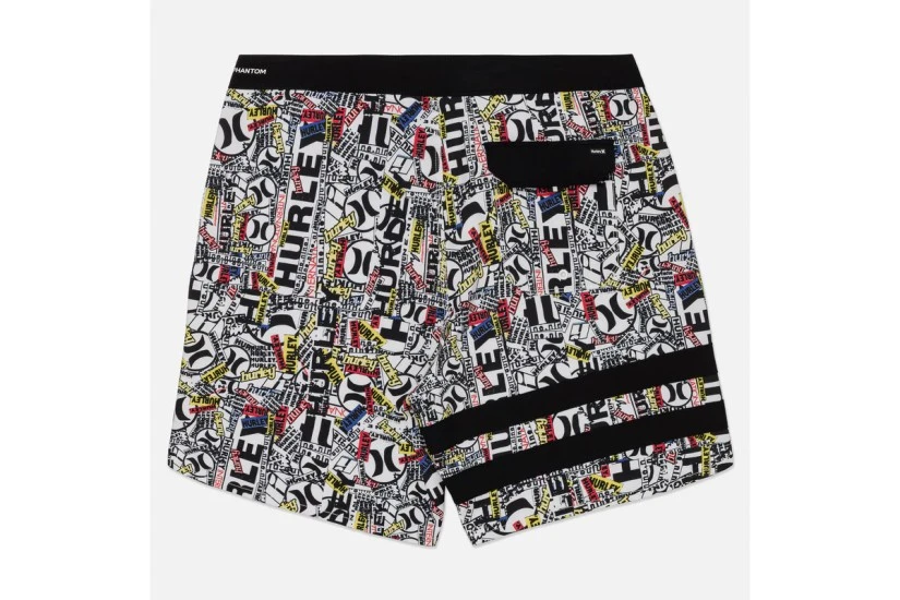 Hurley Phantom-Eco 25Th 51 Block Party 18″ Ανδρικό Μαγιό Σορτς