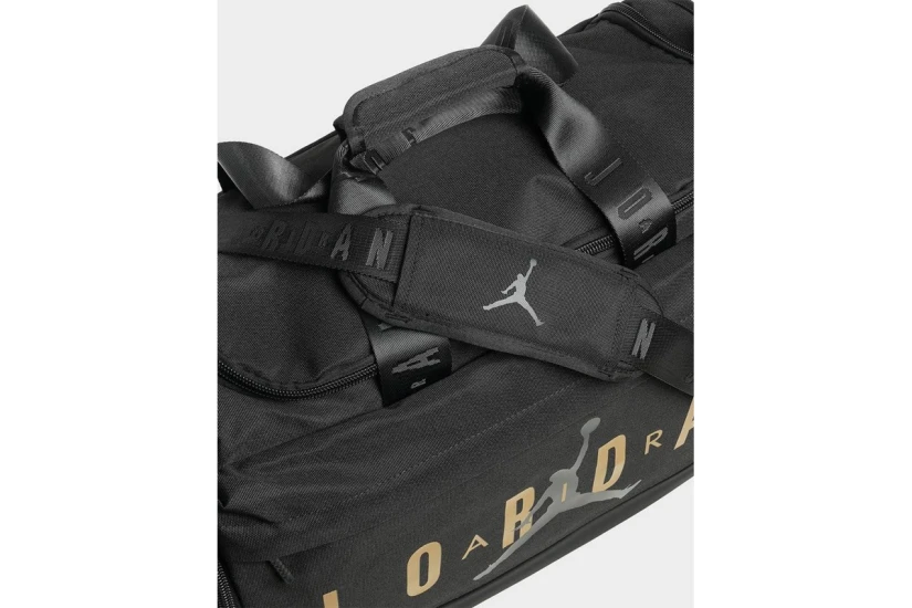 Jordan Velocity Σάκος Ώμου - Χειρός Αθλητικός Μαύρος, Χρυσός 62,5L