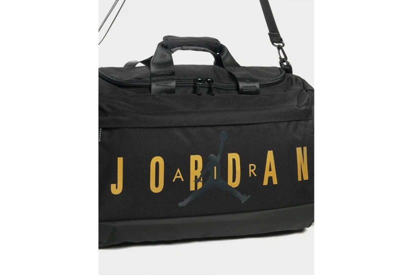 Jordan Velocity Σάκος Ώμου - Χειρός Αθλητικός Μαύρος, Χρυσός 62,5L