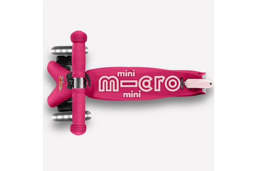 Micro Mini Deluxe LED Παιδικό Πατίνι Φούξια