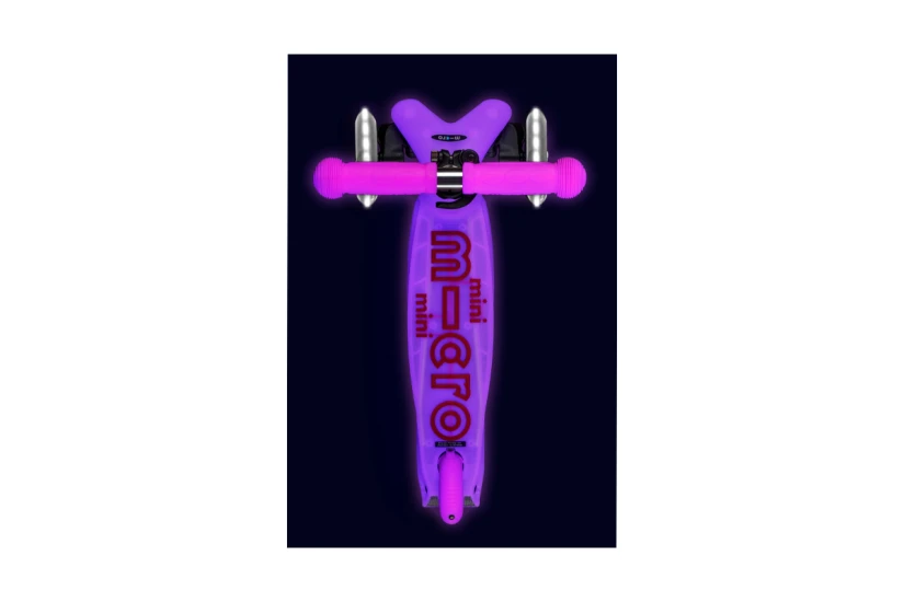 Micro Mini Deluxe Glow LED Πατίνι Μωβ