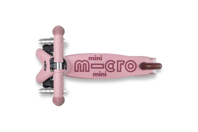 Micro Mini2Grow Deluxe LED Βρεφικό - Παιδικό Πατίνι Ροζ