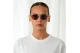 Explicit Poets Morgan Unisex Γυαλιά Ηλίου Μαύρα, Ασημί, Καφέ