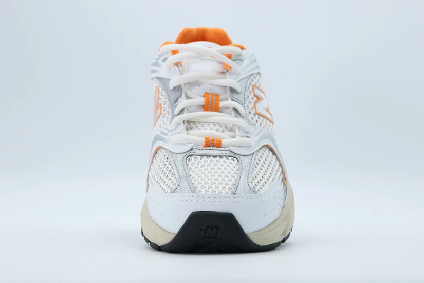 New Balance 530 Unisex Sneakers Λευκά, Πορτοκαλί, Ασημί, Μπεζ