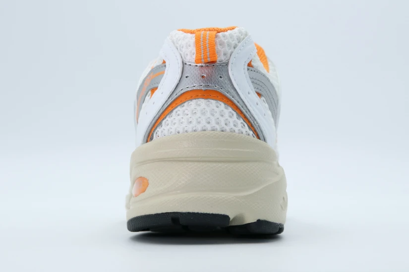New Balance 530 Unisex Sneakers Λευκά, Πορτοκαλί, Ασημί, Μπεζ