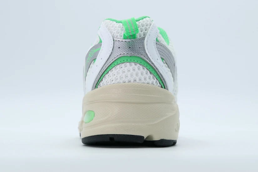 New Balance 530 Sneakers Λευκά, Πράσινα, Ασημί, Μπεζ