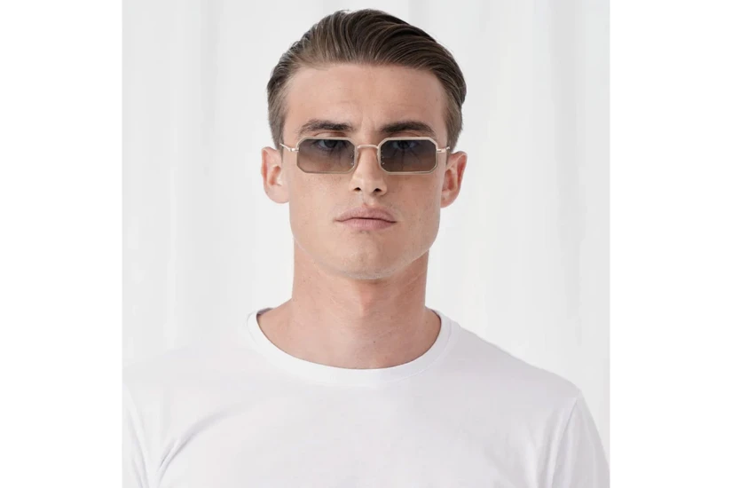 Explicit Poets Murphy Unisex Γυαλιά Ηλίου Χρυσά, Πράσινα