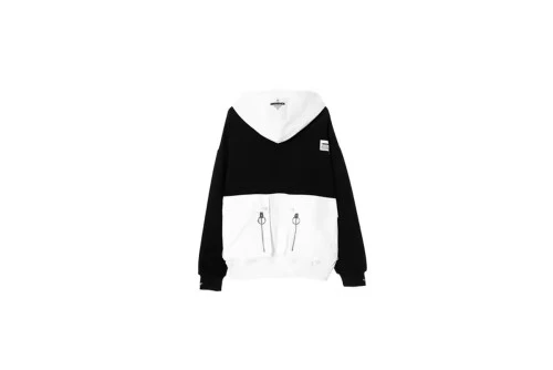 Mwm Capsule Hoodie (MW061810384 BLACK-WHITE)
