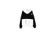 Mwm Capsule Unisex Φούτερ Με Κουκούλα Μαύρο, Λευκό