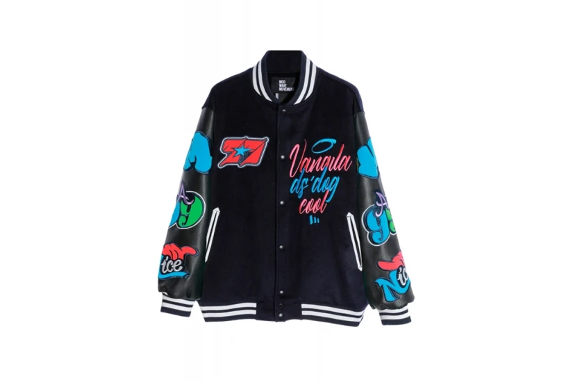 MWM Unisex Vanguard's Dog Bomber Μπουφάν Μπλε Σκούρο