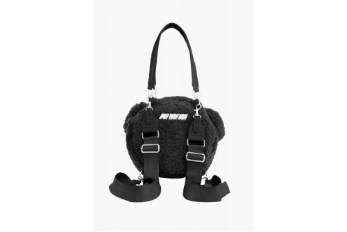 Mwm Teddy Mike 32Cm Backpack (MW084221100 BLACK)
