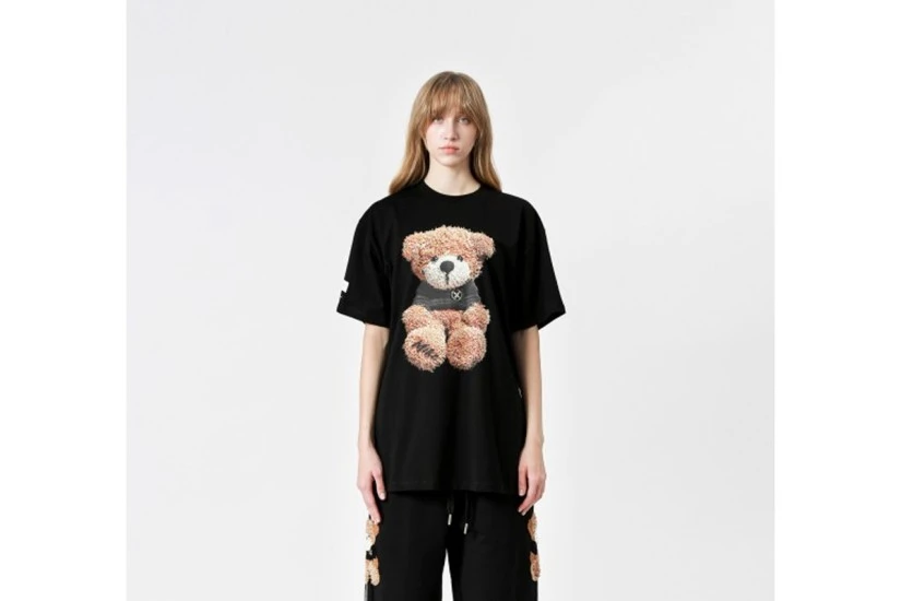 MWM Teddy Unisex Κοντομάνικο T-Shirt Μαύρο