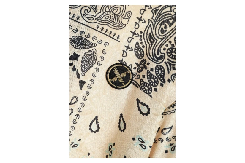 MWM Oversized Silk Bandana Κοντομάνικο T-Shirt Μπεζ