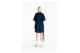 Mwm Pleated Texture Unisex Κοντομάνικο T-Shirt Μπλε Σκούρο
