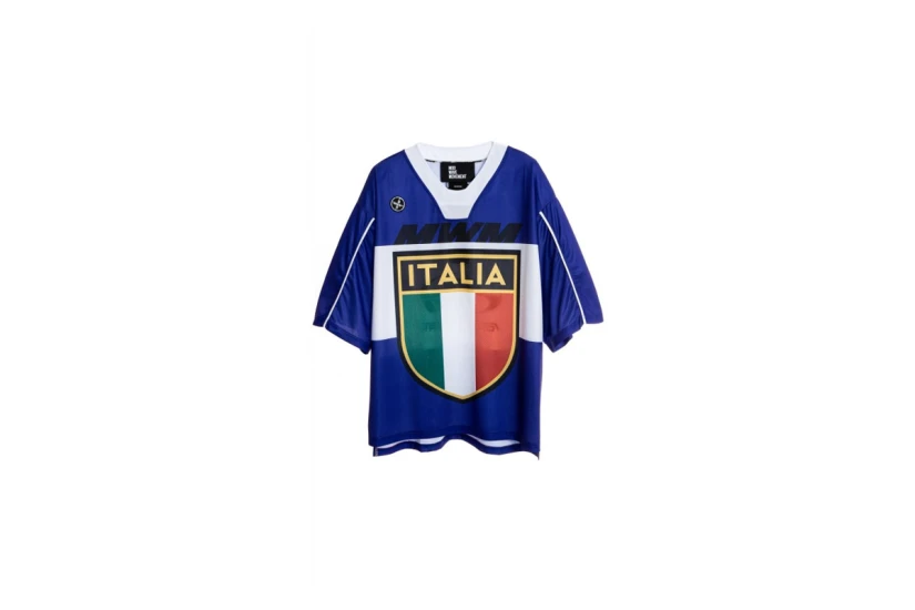 Mwm Country Team Jersey Unisex Κοντομάνικο T-Shirt Μπλε