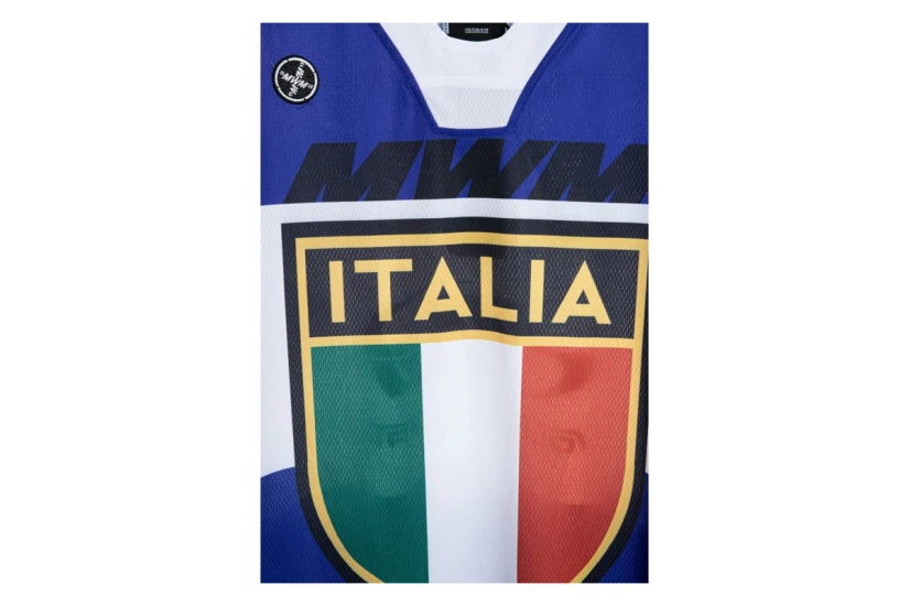 Mwm Country Team Jersey Unisex Κοντομάνικο T-Shirt Μπλε