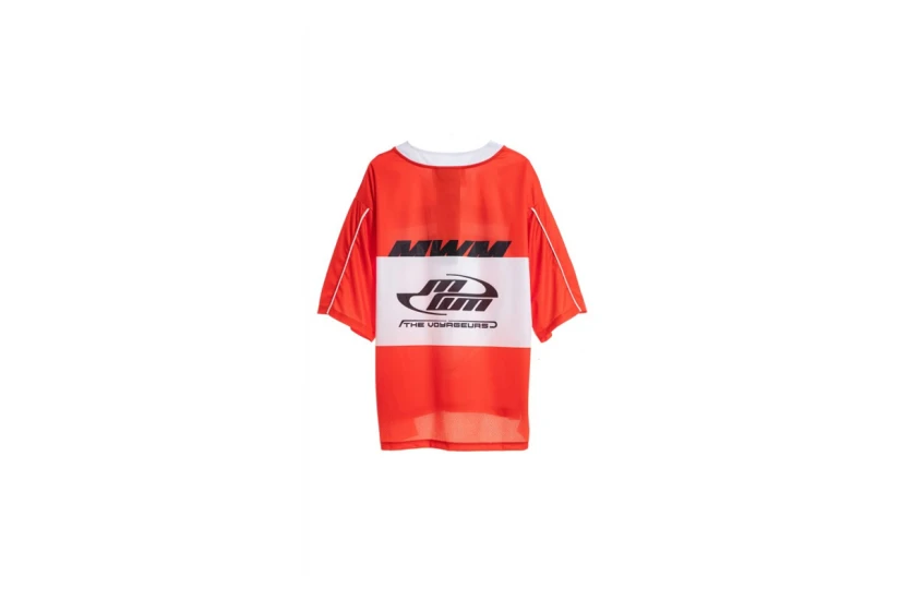 Mwm Country Team Jersey Unisex Κοντομάνικο T-Shirt Κόκκινο