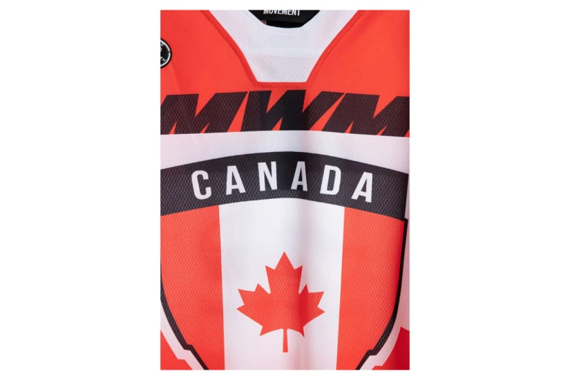 Mwm Country Team Jersey Unisex Κοντομάνικο T-Shirt Κόκκινο