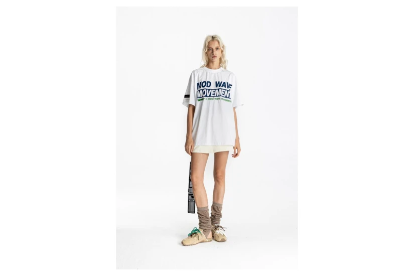 MWM Teddy Bear Sweatwear Dog Print Regular Fit Κοντομάνικο T-Shirt Λευκό, Διάφορα Χρώματα