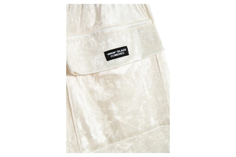 MWM Silk Zip Front Αθλητικό Σορτς Εκρού, Διάφορα Χρώματα