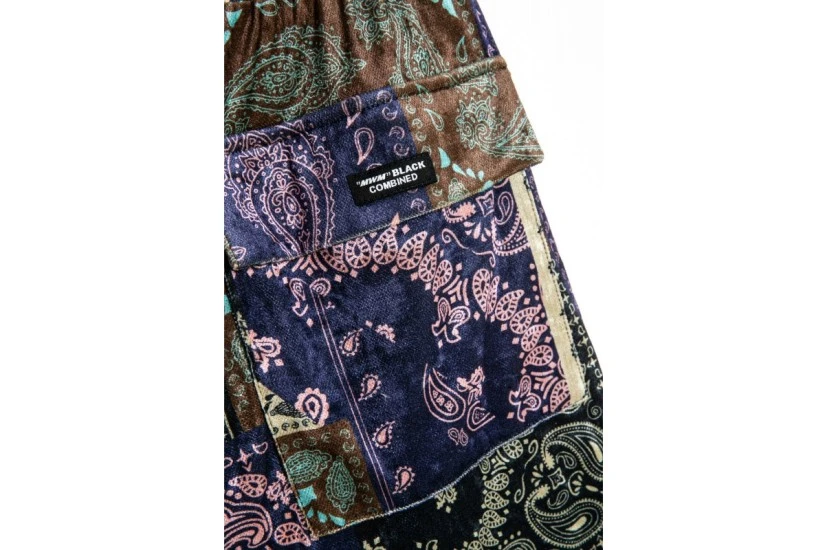 Mwm Silk Bandana Unisex Σορτς Μπλε