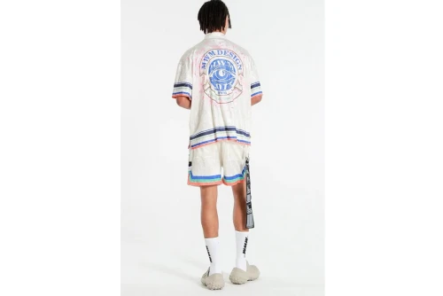Mwm Silk Bandana Σορτς Αθλητικό (MW092040396 ECRU)