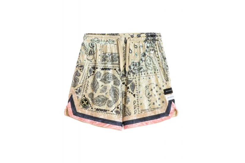 Mwm Silk Bandana Unisex Σορτς Εκρού