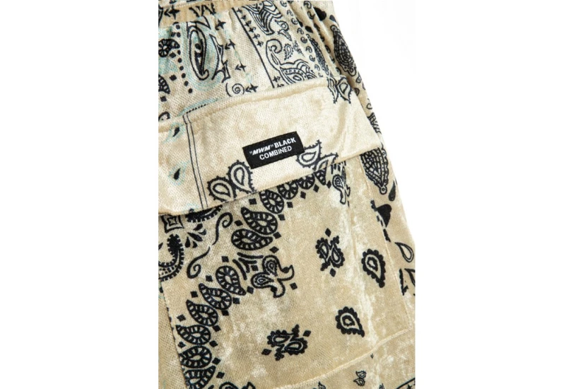 Mwm Silk Bandana Unisex Σορτς Εκρού