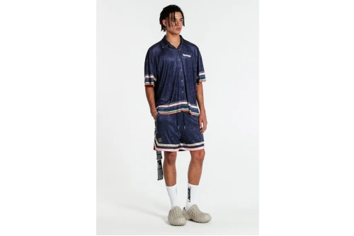 Mwm Colorblock Almond Blossom  Πουκάμισο Κοντομάνικο (MW092080389 NAVY)