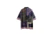 Bee Unusual Silk Bandana Ανδρικό Κοντομάνικο Πουκάμισο Μπλε