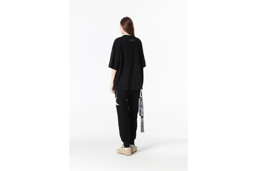 Mwm Wings Embroidered Mini T-Shirt (MW093020852 BLACK)