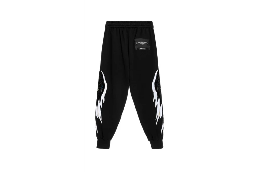 MWM Double Wings Unisex Παντελόνι Φόρμας Μαύρο