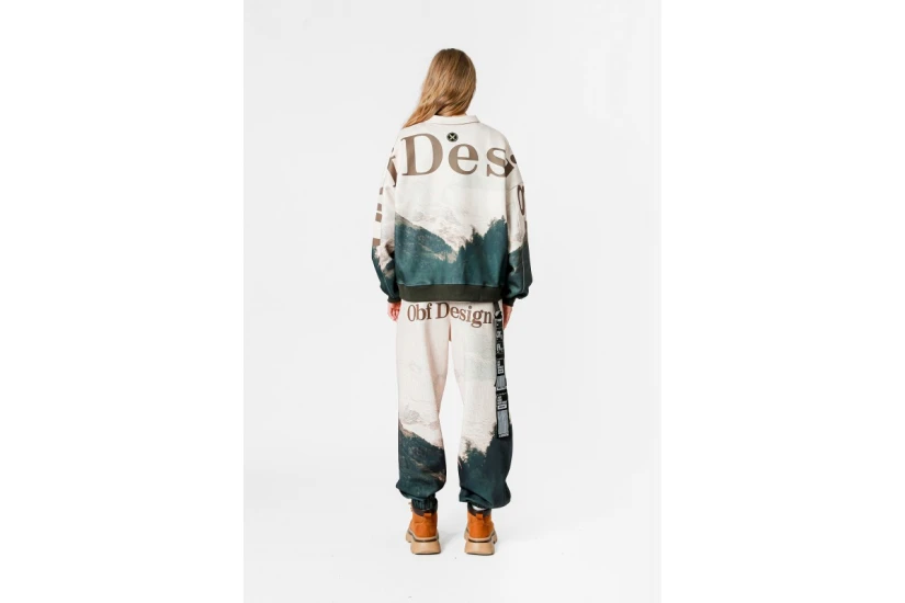 MWM Sudadera Unisex Μακρυμάνικη Μπλούζα με Φερμουάρ