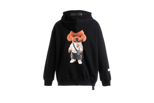 Mwm Mike Teddy Hoodie (MW093060062 BLACK)